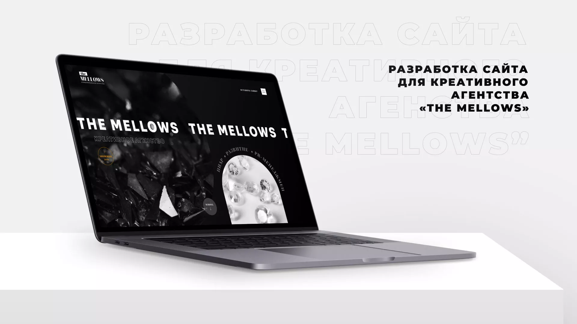Разработка сайта креативного агентства «The Mellows» в Соколе