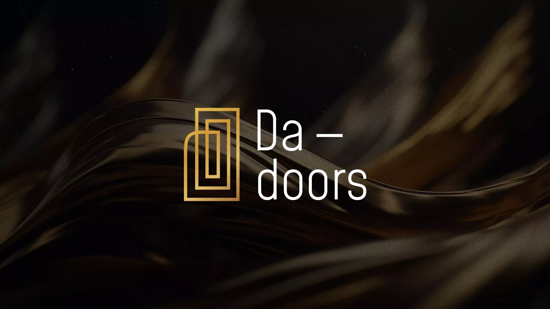 Разработка логотипа для компании «DA-DOORS» в Соколе