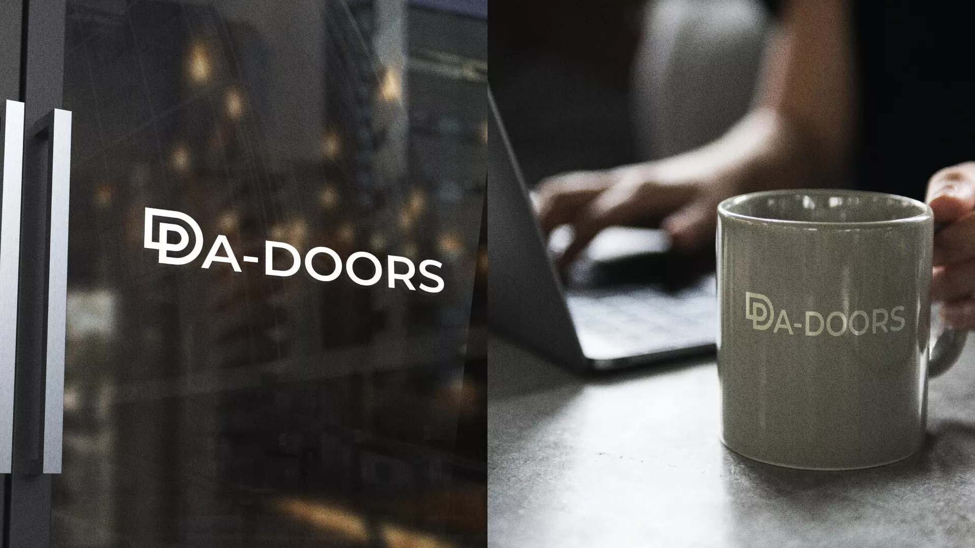 Создание логотипа компании «DA-DOORS» в Соколе